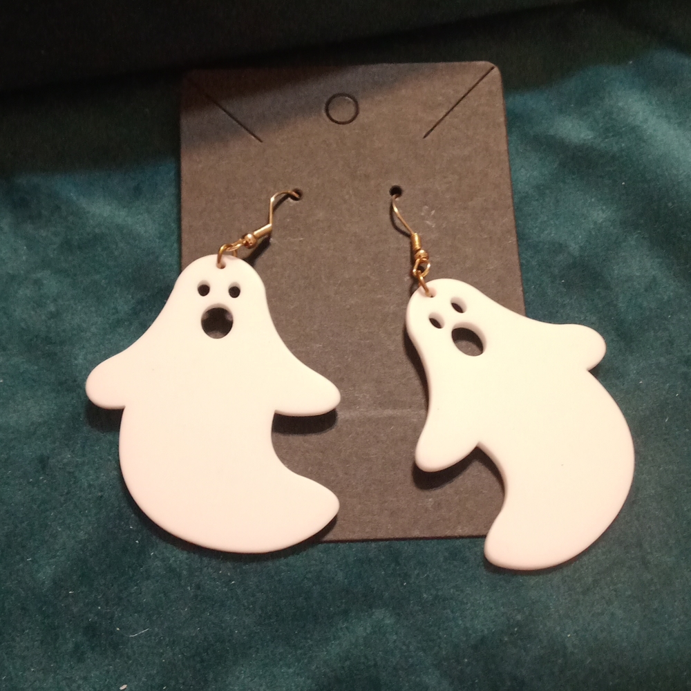 Ghost Earrings Dangling